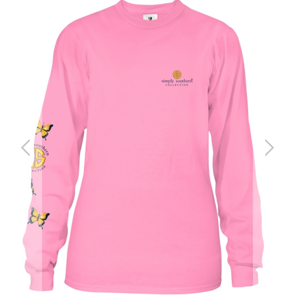 Simply Southern Pink Long-Sleeve T-shirt